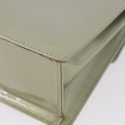 Louis Vuitton Spring Street Handbag Monogram Vernis, GRAY, PATENT_LEATHER, Handbag