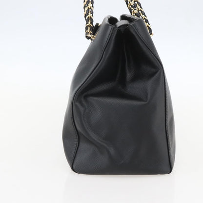 Salvatore Ferragamo Vala Chain Shoulder bag Leather, BLACK, LEATHER, Shoulder bag