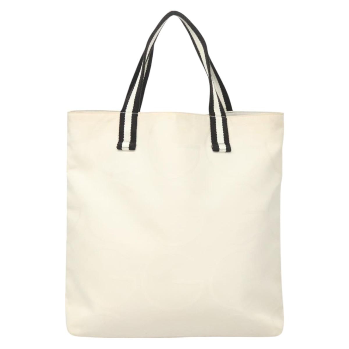 Gucci Tote Bag Canvas, WHITE, CANVAS, Tote bag