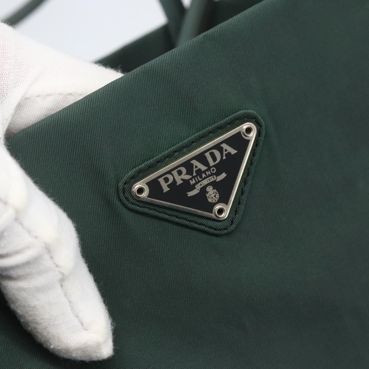 Prada Vintage Tote Tessuto, KHAKI, NYLON, Tote bag