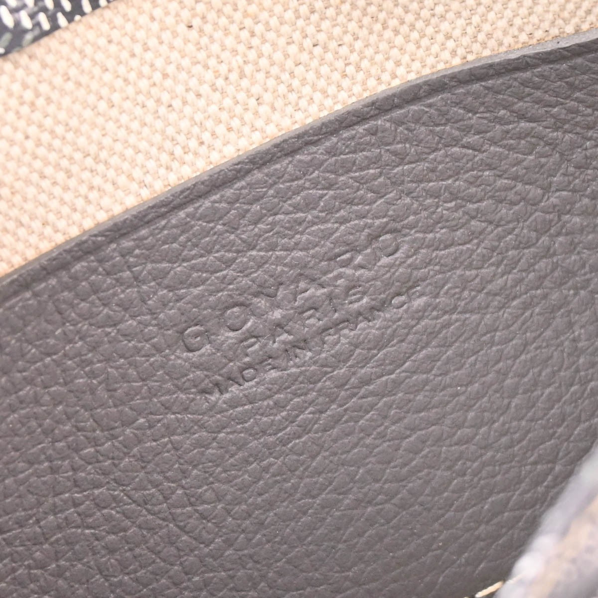 Goyard Plumet Clutch Wallet Coated Canvas, GRAY, CANVAS, Shoulder bag