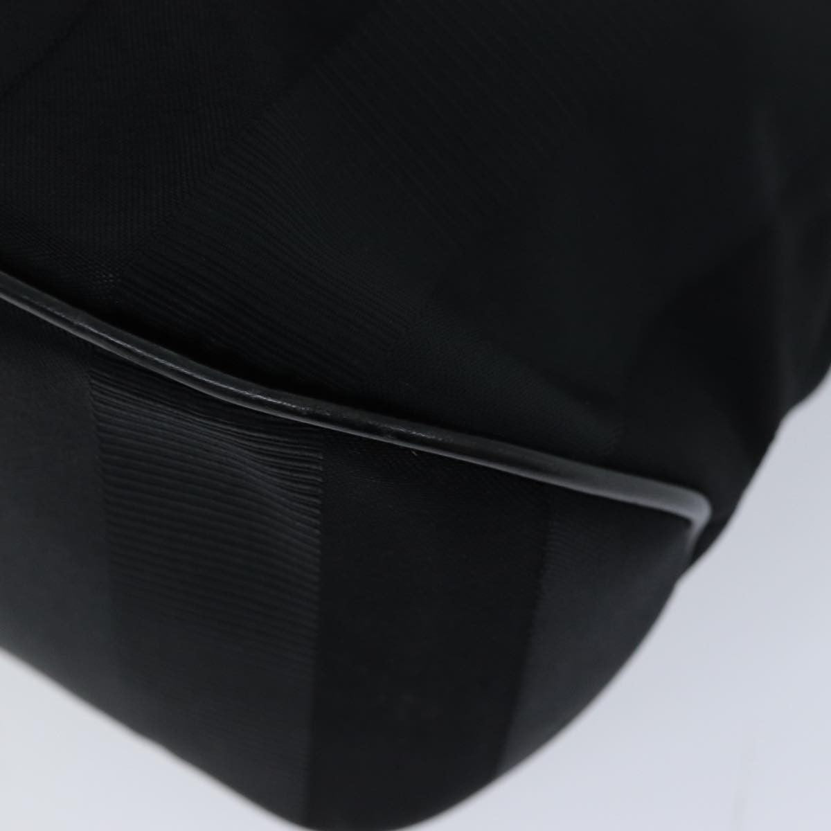 Salvatore Ferragamo Vintage Handbag Canvas, BLACK, CANVAS, Handbag