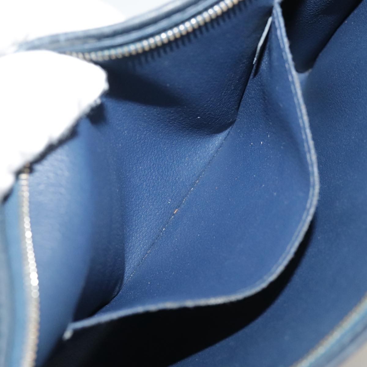 Louis Vuitton Toiletry Pouch Epi Leather, NAVY, LEATHER, Toiletry Case