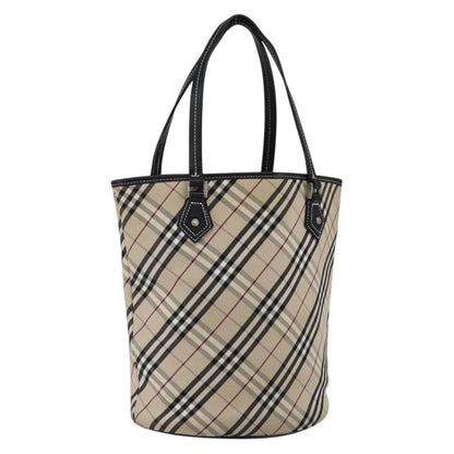 Burberry Nova Check Tote canvas check pattern, BEIGE, CANVAS, Tote bag