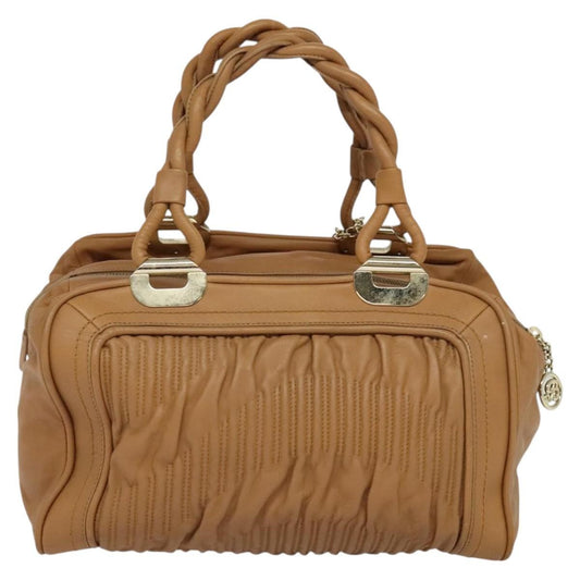 Bally Handbag Leather, BROWN, LEATHER, Handbag