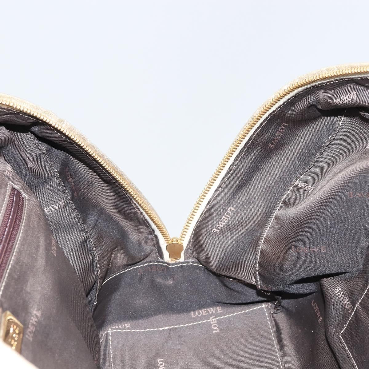 Loewe Amazona Bag Leather, GOLD, LEATHER, Handbag