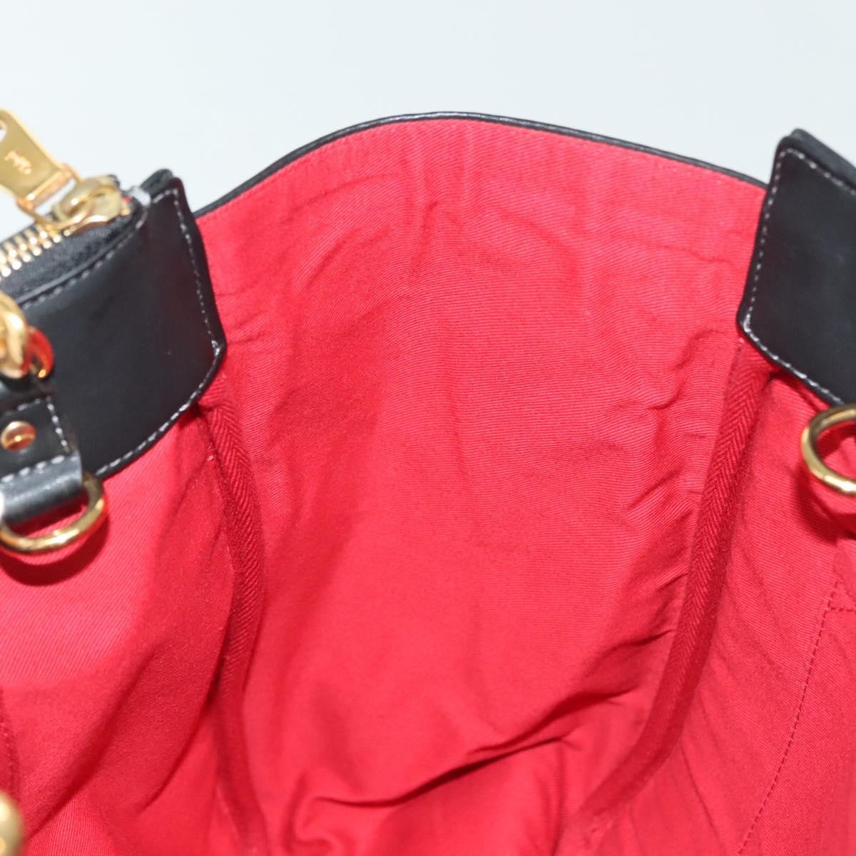 Chloe Vintage Shoulder Bag Leather, BLACK, LEATHER, Shoulder bag