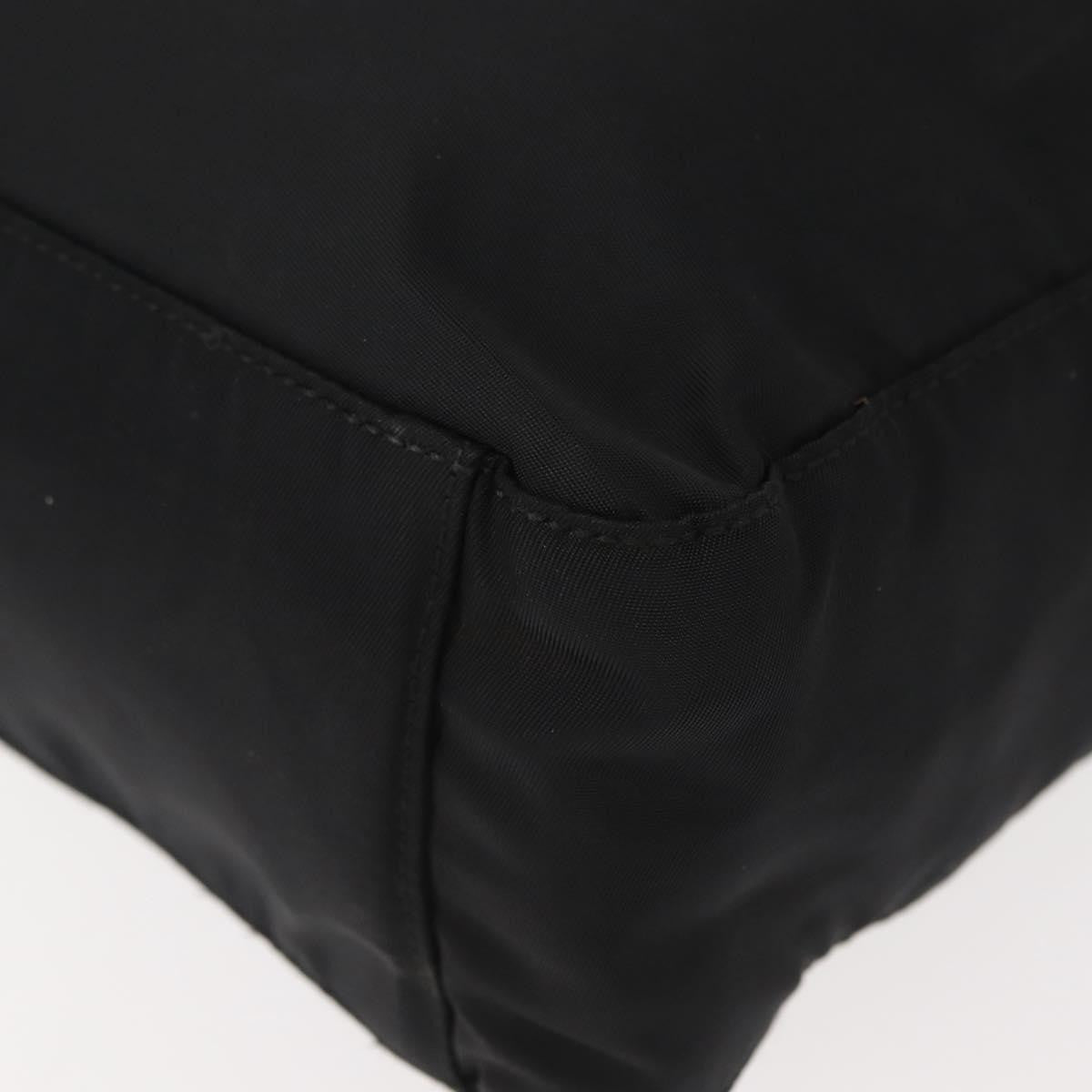 Prada Vintage Zip Tote Tessuto, BLACK, NYLON, Tote bag