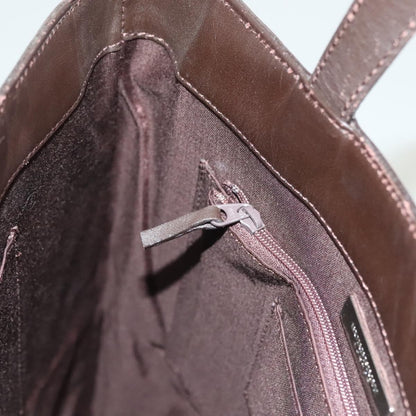 Burberry Vintage Handbag Leather, BROWN, LEATHER, Handbag