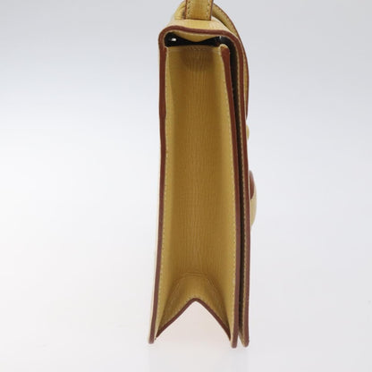 Loewe Barcelona Shoulder Bag Leather, YELLOW, LEATHER, Shoulder bag