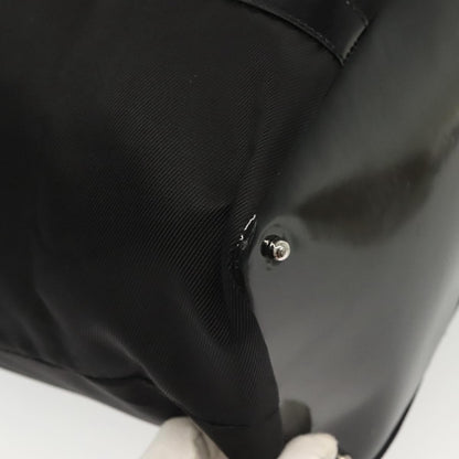 Gucci Bamboo Daily Tote Leather, BLACK, NYLON, Tote bag