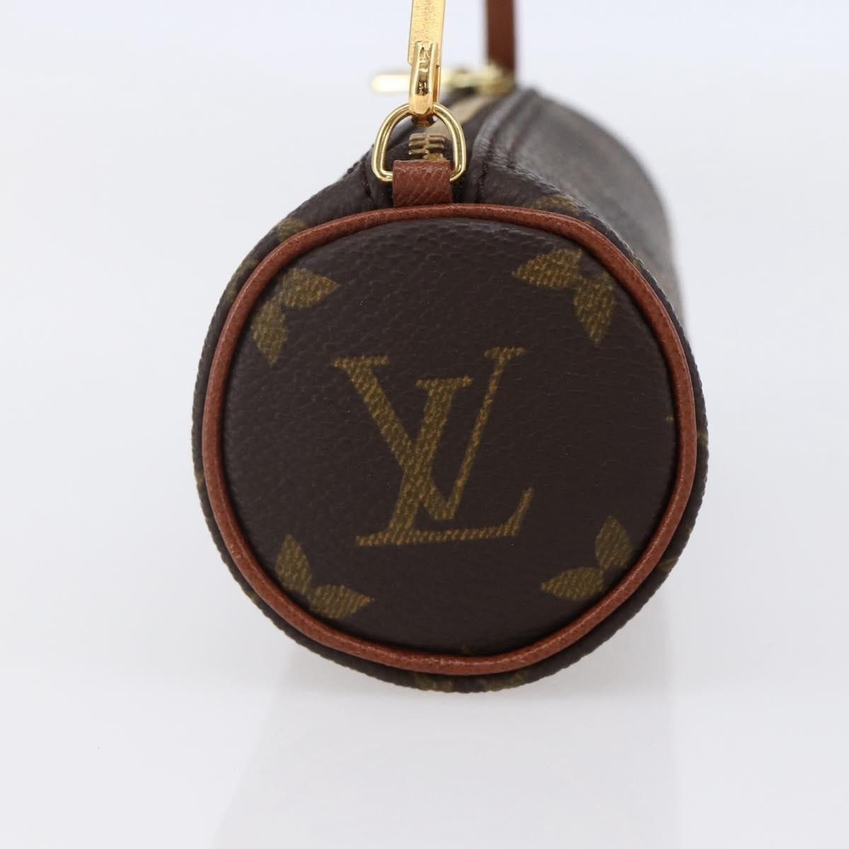 Louis Vuitton Papillon Pochette Monogram Canvas, BROWN, CANVAS, Clutche & pouche