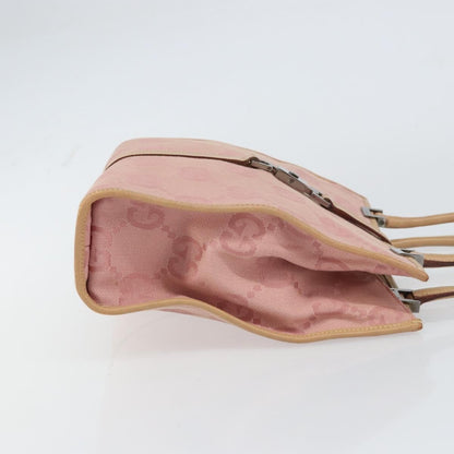 Gucci Vintage Jackie Handbag Canvas, PINK, CANVAS, Handbag