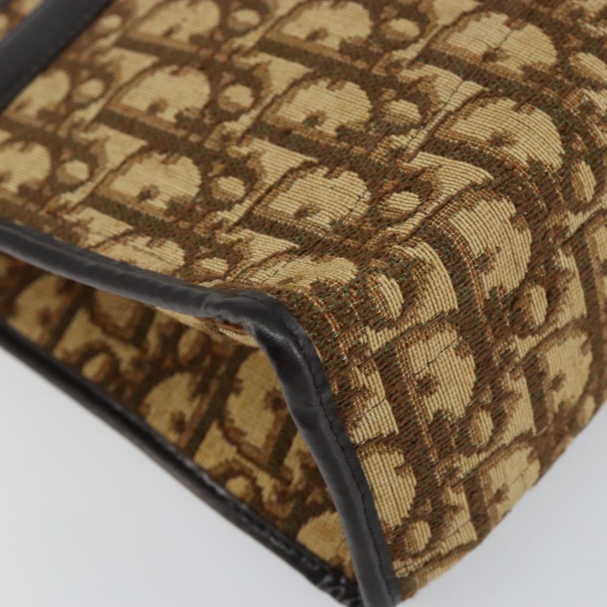 Christian Dior Trotter shoulder bag Canvas, BEIGE, CANVAS, Shoulder bag