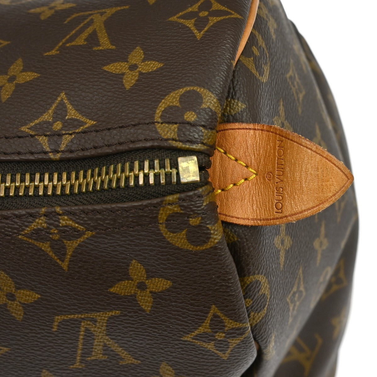 Louis Vuitton Keepall Bag Monogram Canvas, Brown, Canvas, Travel Bag