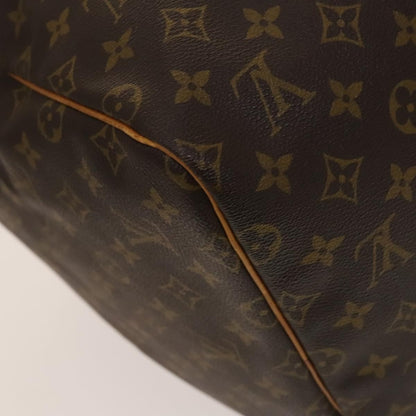 Louis Vuitton Keepall Bag Monogram Canvas, BROWN, CANVAS, Travel bag