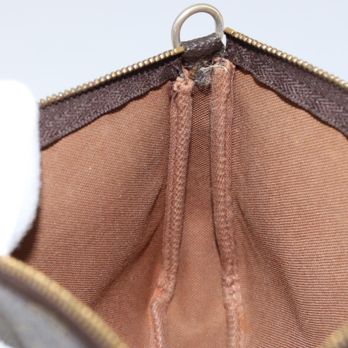 Louis Vuitton Pochette Accessoires NM Monogram Canvas, BROWN, CANVAS, Clutche & pouche