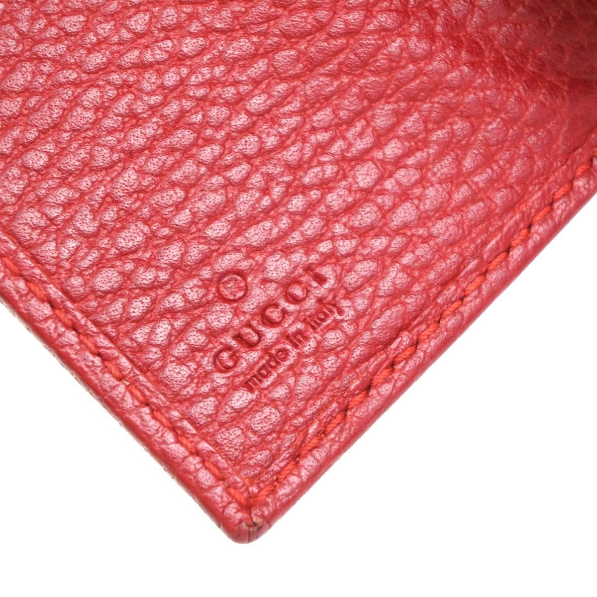 Gucci GG Marmont Wallet Leather, RED, LEATHER, Wallets