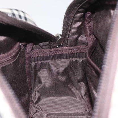 Burberry Nova Check Bowling Bag Canvas, BEIGE, CANVAS, Travel bag