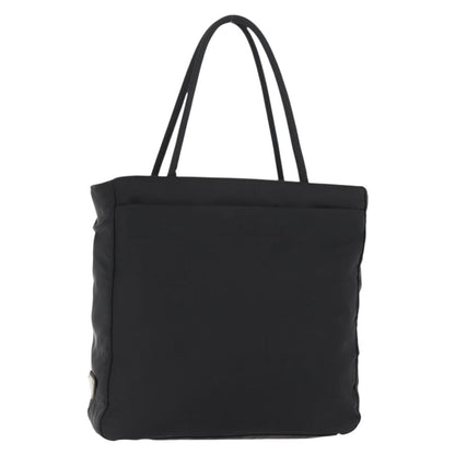 Prada Vintage Zip Tote Tessuto, BLACK, NYLON, Tote bag