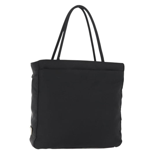 Prada Vintage Zip Tote Tessuto, BLACK, NYLON, Tote bag