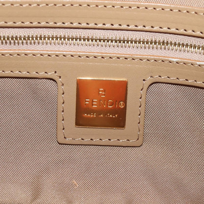 Fendi Mamma baguette Canvas, ORANGE, CANVAS, Shoulder bag