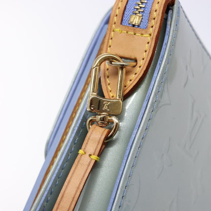 Louis Vuitton Mott Handbag Monogram Vernis, GRAY, PATENT_LEATHER, Handbag