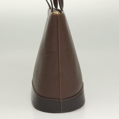 Burberry Handle Tote Leather, BROWN, LEATHER, Tote bag