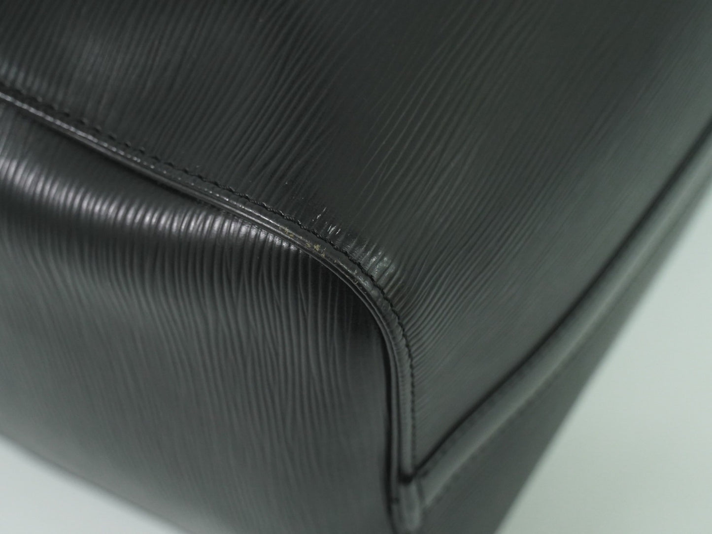 Louis Vuitton Speedy Handbag Epi Leather, BLACK, LEATHER, Handbag