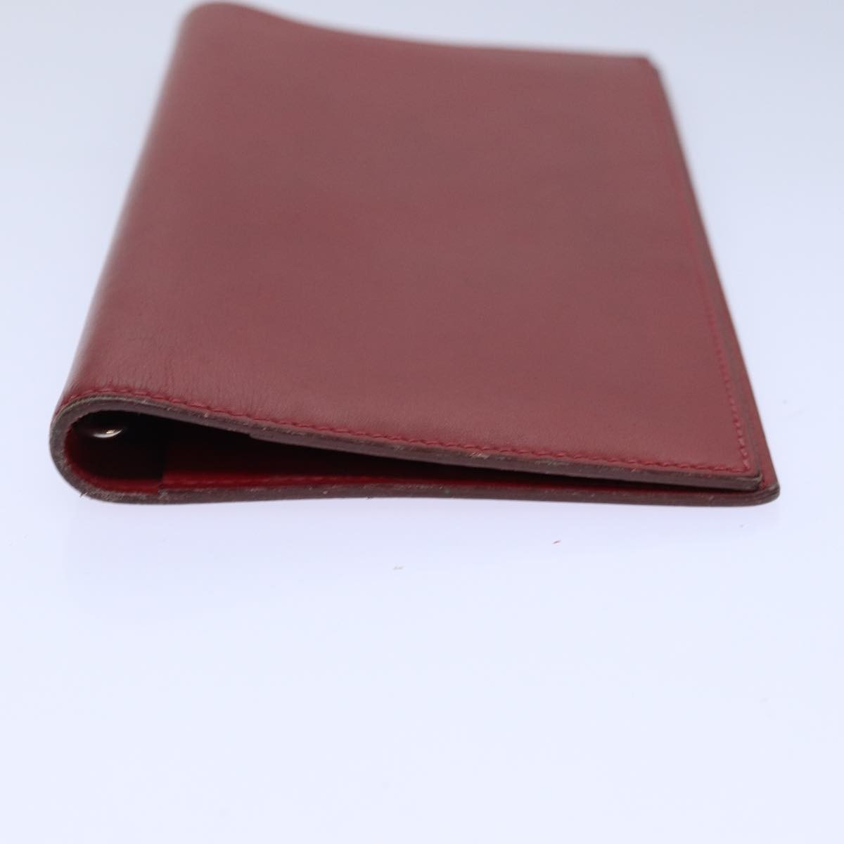 Hermes Agenda A6 Day Planner Housse Leather, RED, LEATHER, Wallets