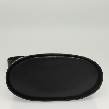 Christian Dior CD Shoulder bag Leather, BLACK, LEATHER, Shoulder bag