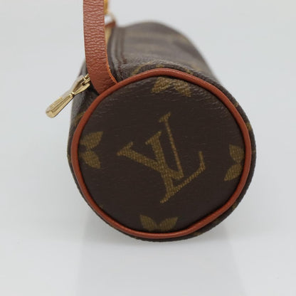 Louis Vuitton Papillon Pochette Monogram Canvas, BROWN, CANVAS, Handbag