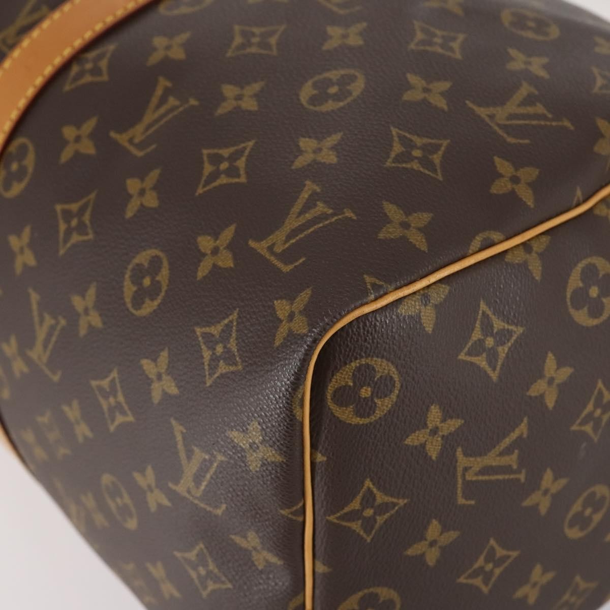 Louis Vuitton Keepall Bag Monogram Canvas, BROWN, CANVAS, Travel bag