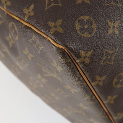 Louis Vuitton Keepall Bag Monogram Canvas, BROWN, CANVAS, Travel bag