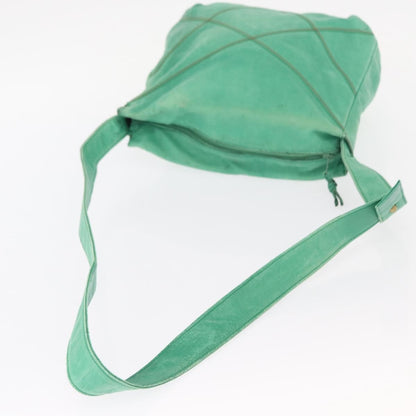 Loewe Vintage Shoulder Bag Leather, GREEN, LEATHER, Shoulder bag