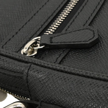 Louis Vuitton Dimitri Messenger Bag Taiga Leather, BLACK, LEATHER, Shoulder bag