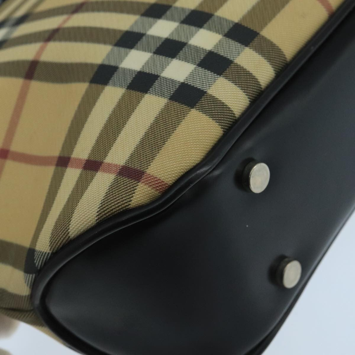 Burberry Nova Check Tote canvas check pattern, BEIGE, CANVAS, Tote bag