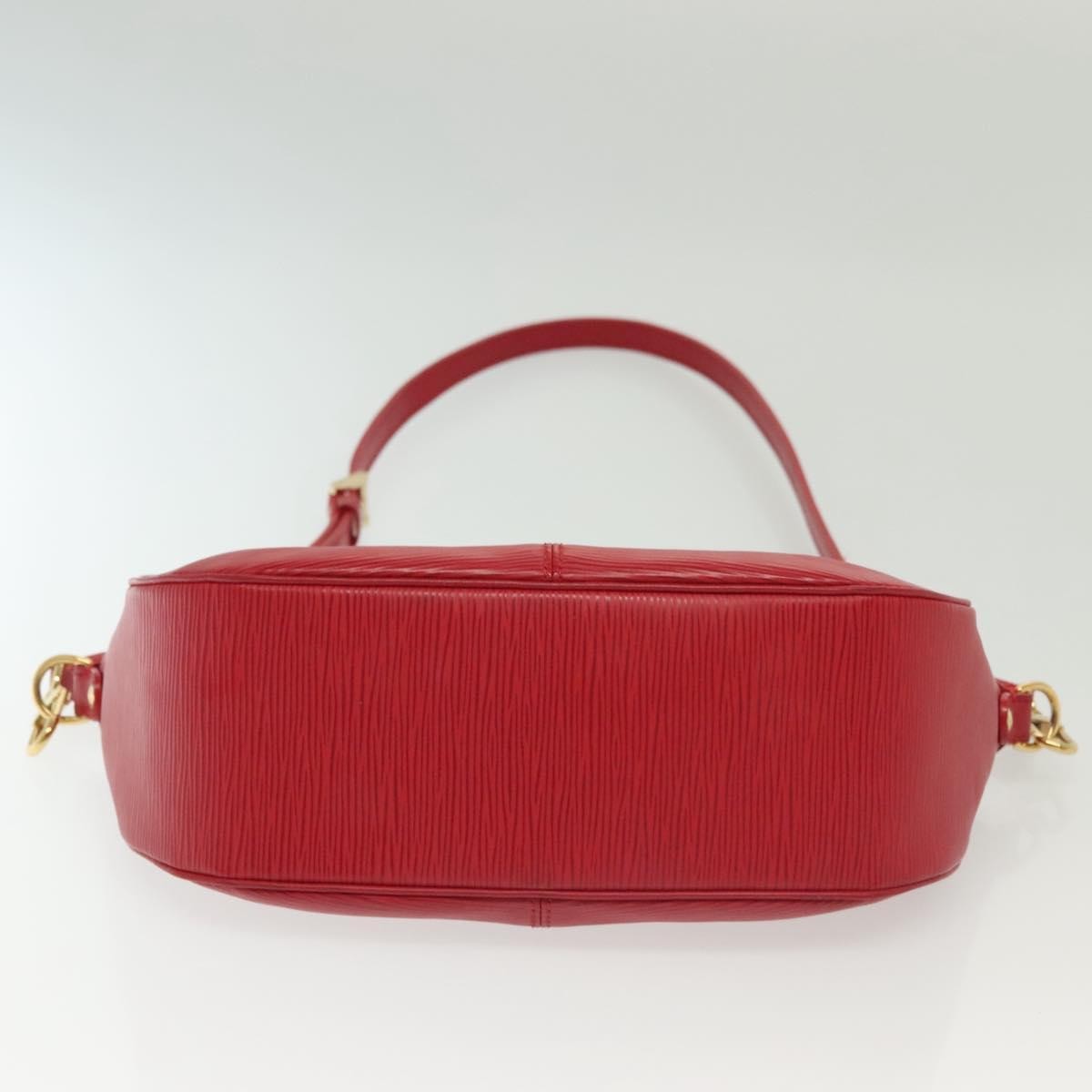 Louis Vuitton Danura Handbag Epi, RED, LEATHER, Handbag