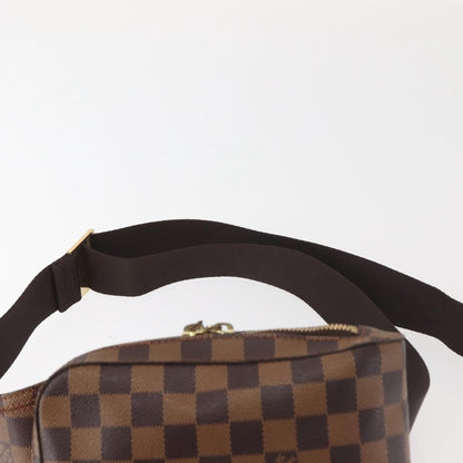 Louis Vuitton Geronimos Waist Bag Damier, BROWN, CANVAS, Shoulder bag