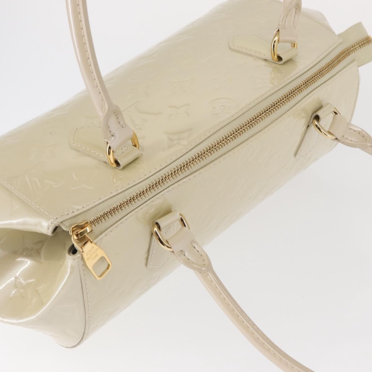 Louis Vuitton Sherwood Handbag Monogram Vernis, BEIGE, PATENT_LEATHER, Handbag