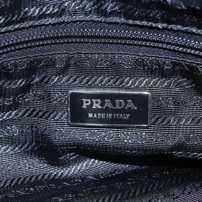 Prada Convertible Bow Tote Tessuto, BLACK, NYLON, Handbag