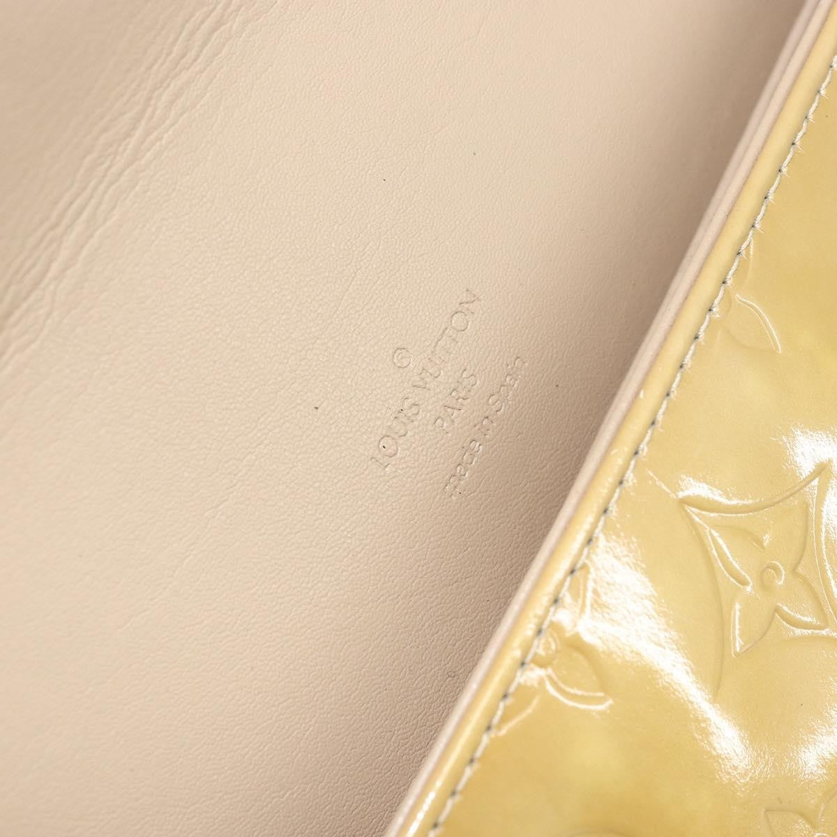 Louis Vuitton Thompson Street Handbag Monogram Vernis, BEIGE, PATENT_LEATHER, Shoulder bag