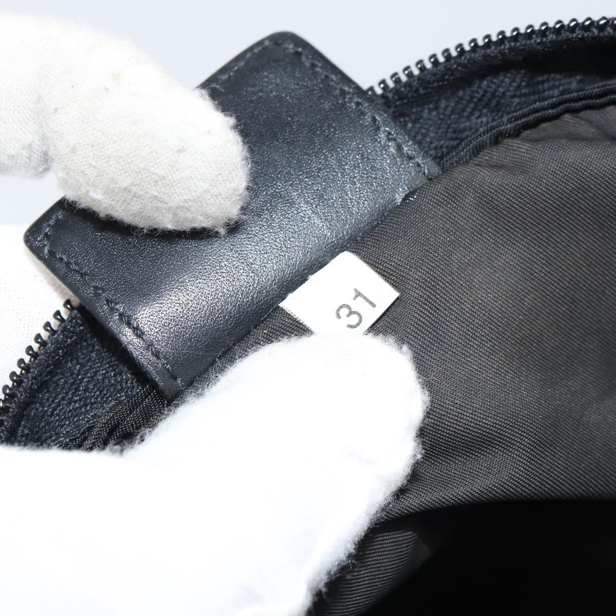 Prada Flat Messenger Bag Tessuto, BLACK, NYLON, Shoulder bag