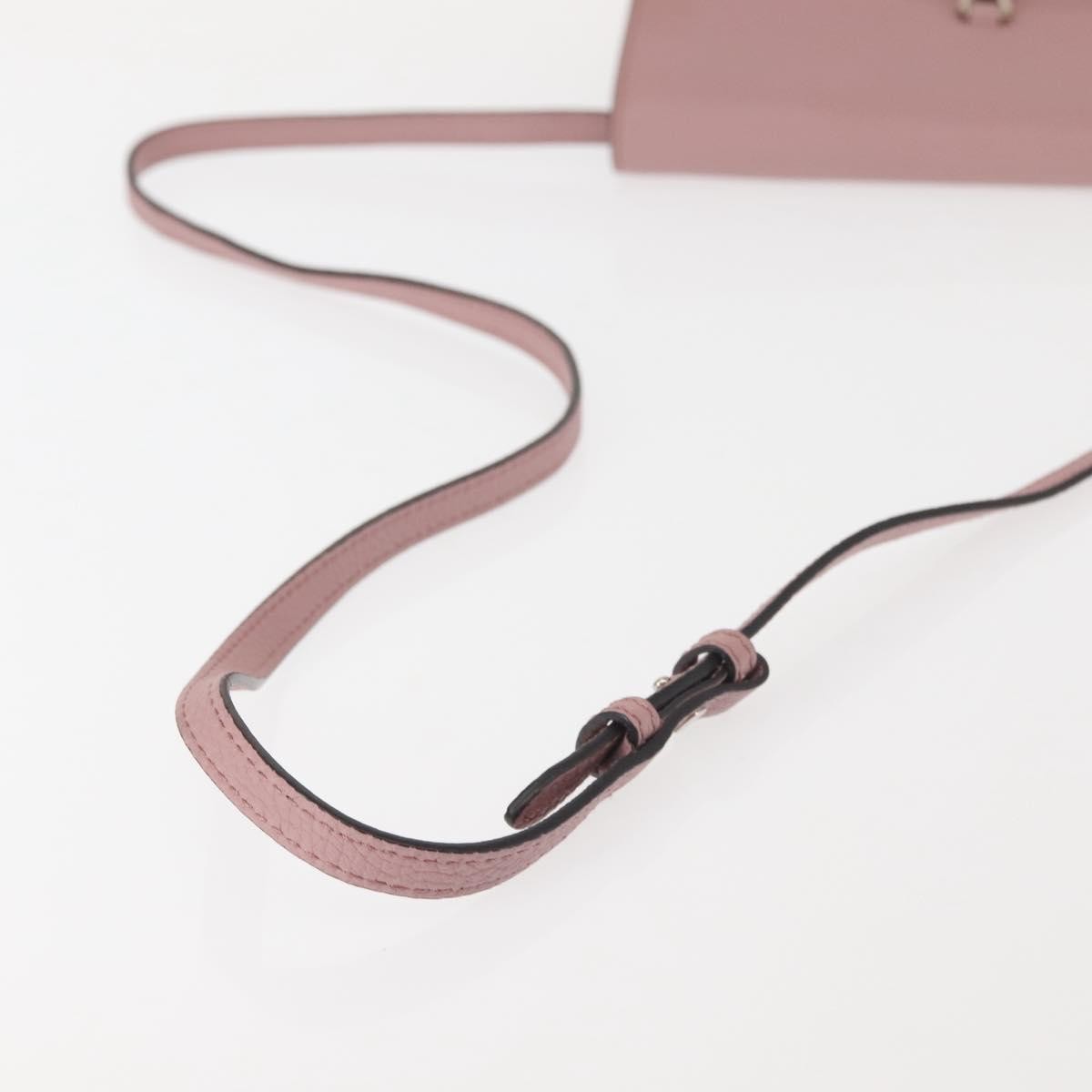 Gucci Jackie Soft Flap Shoulder Bag Leather, PINK, LEATHER, Shoulder bag