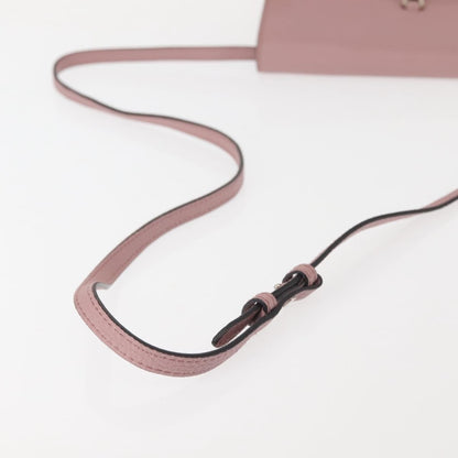 Gucci Jackie Soft Flap Shoulder Bag Leather, PINK, LEATHER, Shoulder bag