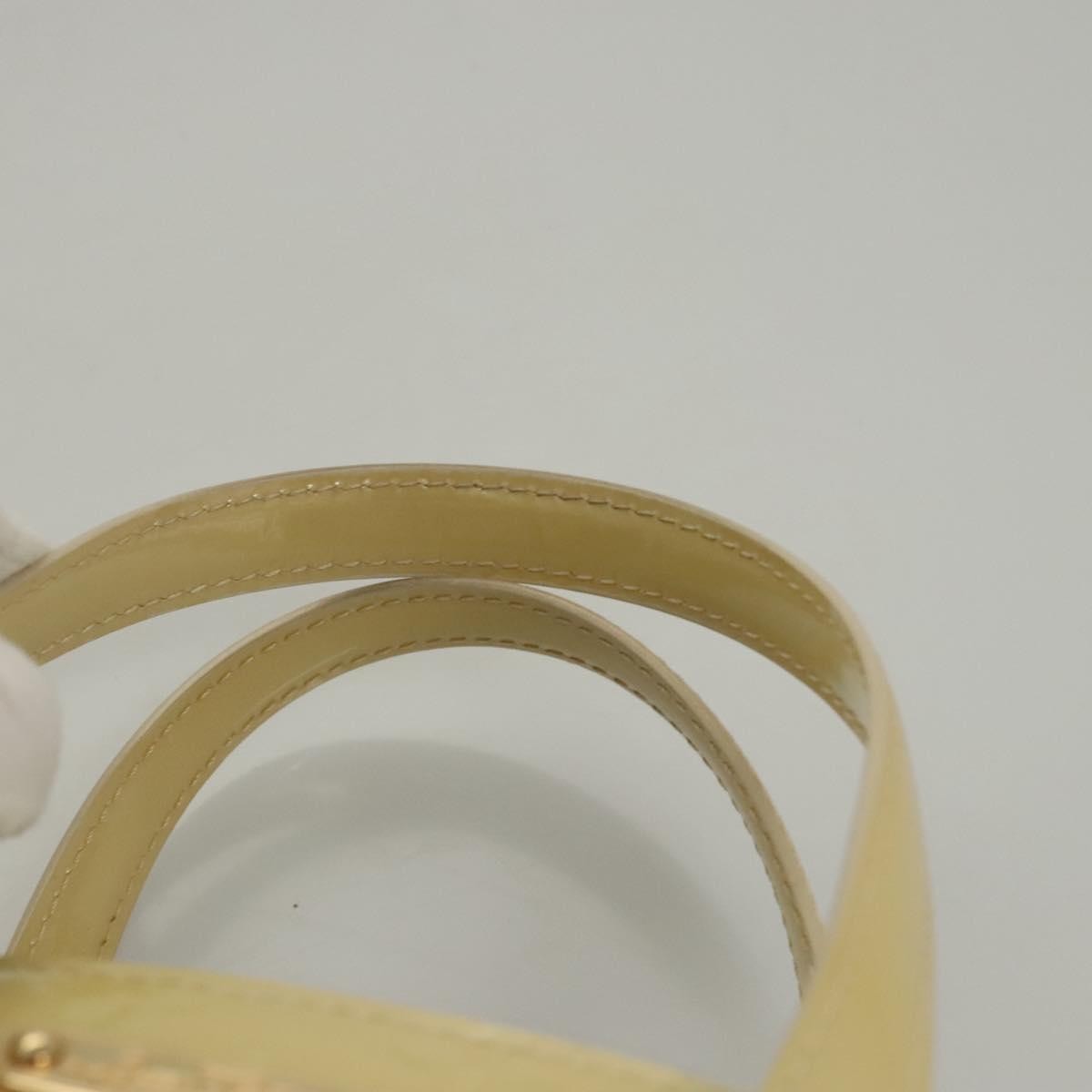 Louis Vuitton Wilshire Handbag Monogram Vernis, BEIGE, PATENT_LEATHER, Handbag