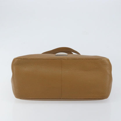 Saint Laurent Vintage Handbag Leather, BROWN, LEATHER, Handbag