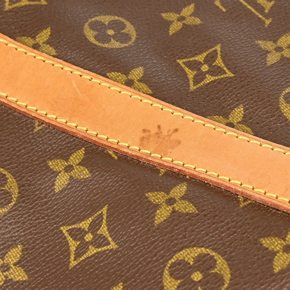 Louis Vuitton Keepall Bandouliere Bag Monogram Canvas, Brown, Canvas, Travel Bag