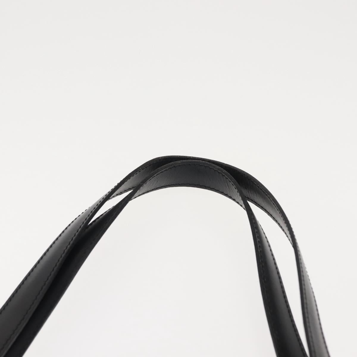 Louis Vuitton Saint Jacques Handbag Epi Leather, BLACK, LEATHER, Shoulder bag