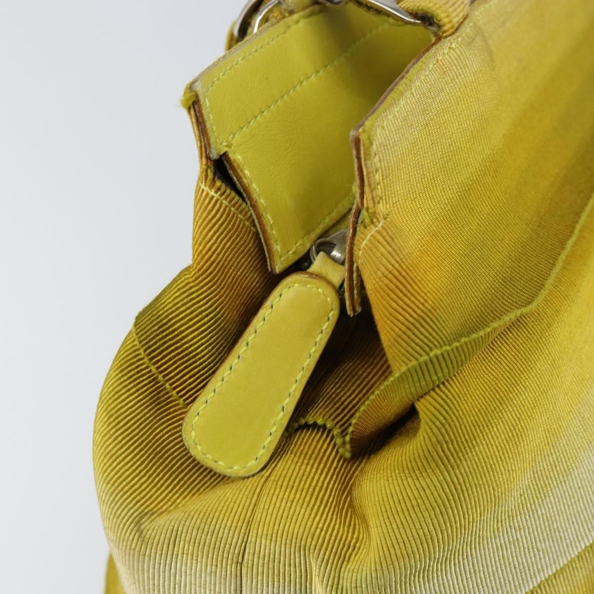 Salvatore Ferragamo Vala tote Canvas, YELLOW, CANVAS, Tote bag